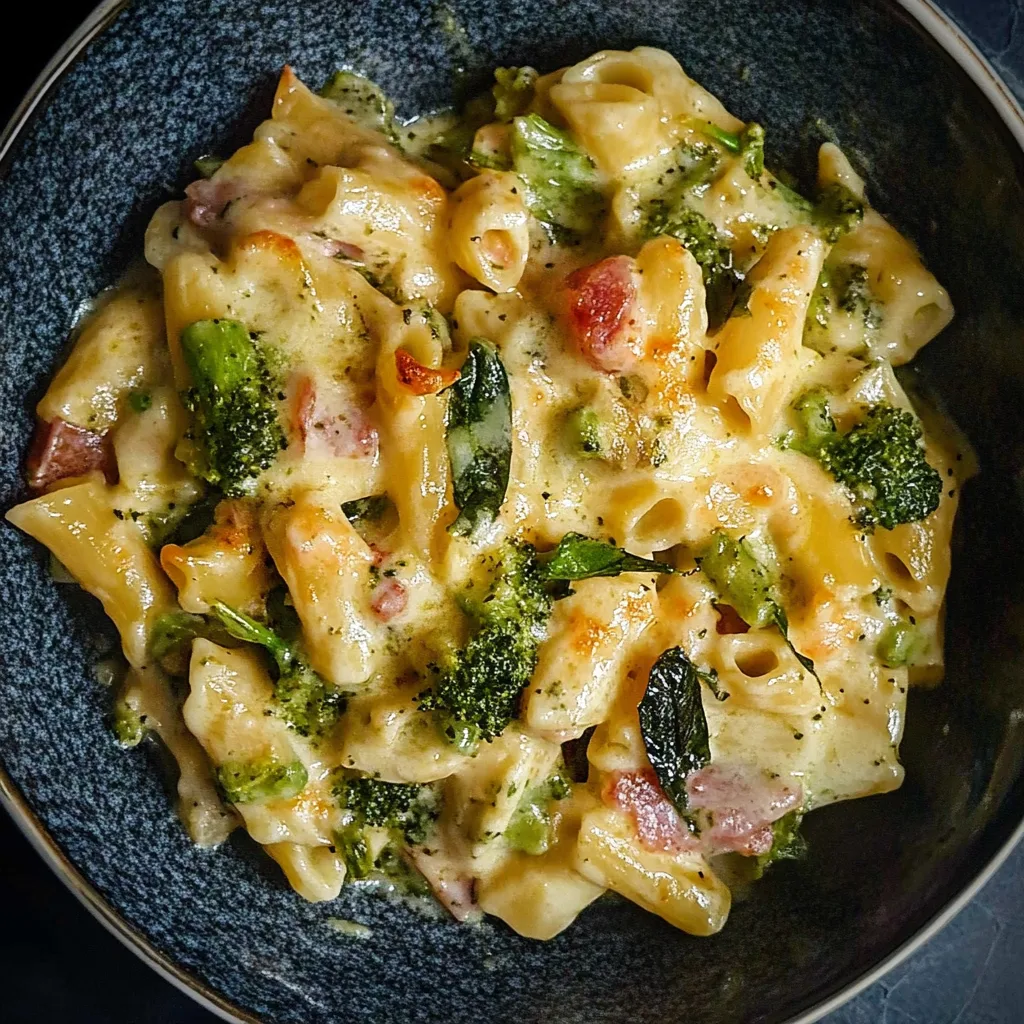 Nudelauflauf mit Brokkoli