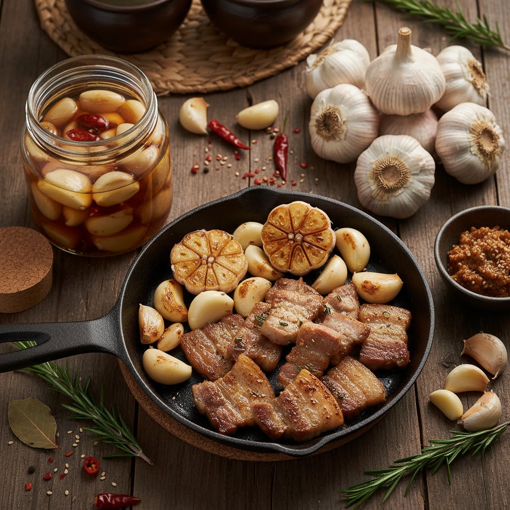 통마늘: 구이부터 장아찌까지 🌰