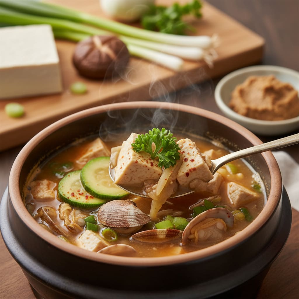 🍳 초보자도 쉽게 따라 하는 된장찌개 황금 레시피
