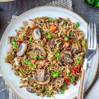 Mushroom Fried Rice