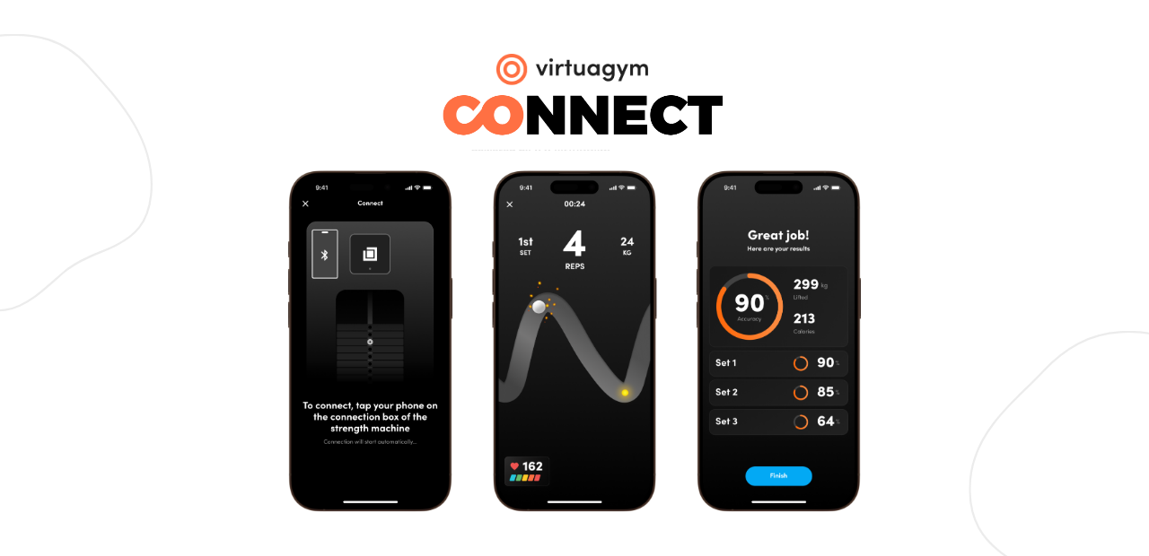Virtuagym Connect Screens