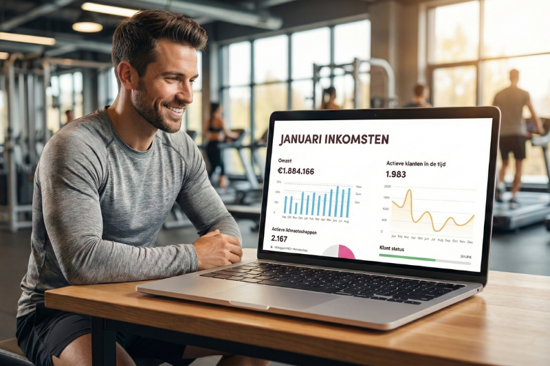 Wat moet je doen om meer inkomsten in januari te krijgen in de fitnessbranche