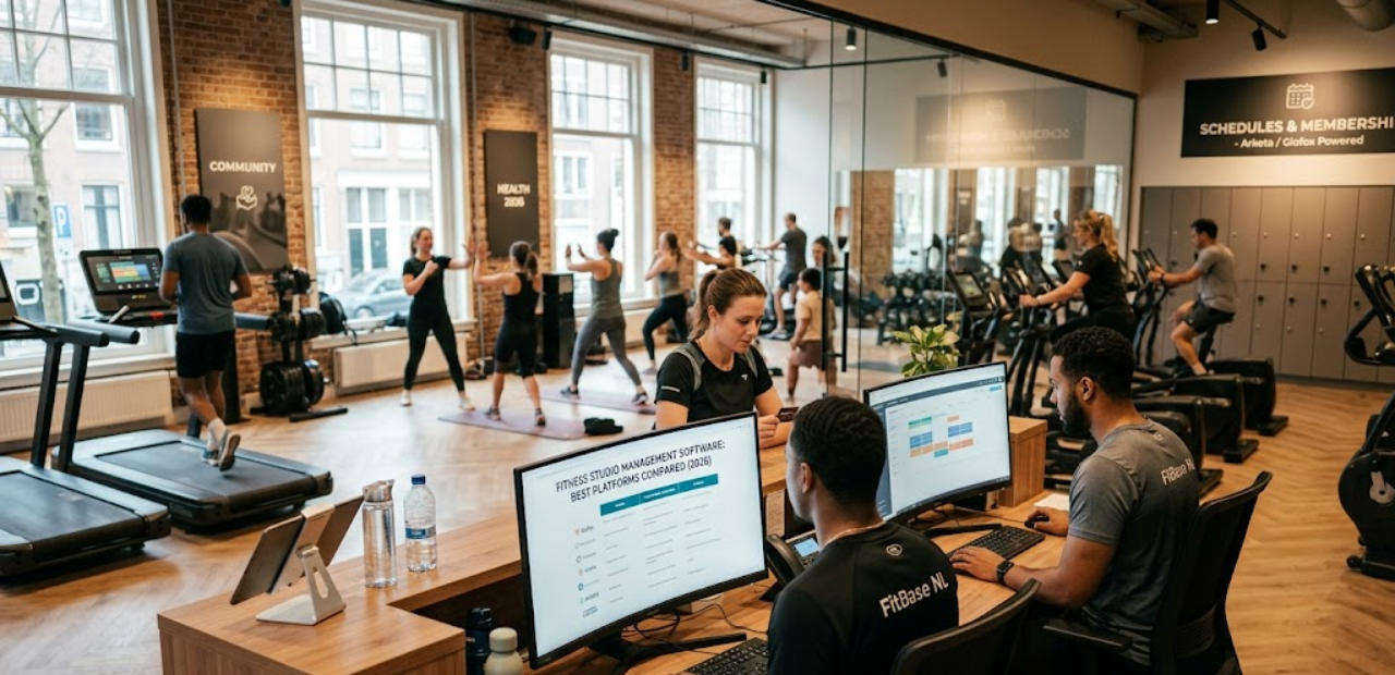 Fitness studio software helps yoga studios simplify registration management for their gym members.
