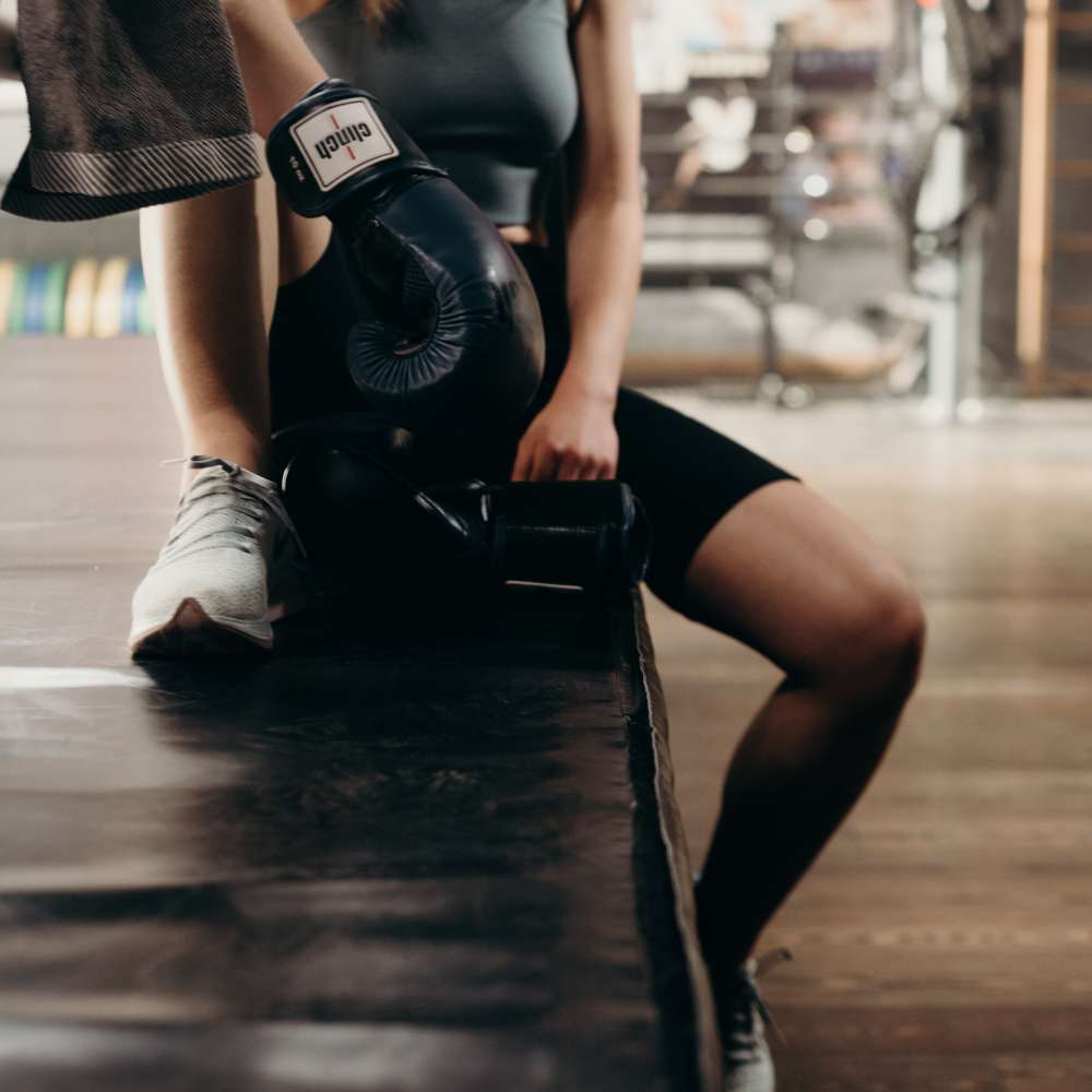 entrainement dans une école de boxe