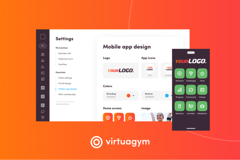 Virtuagym app overview