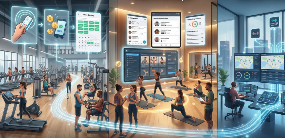 Retos en un lugar donde hábitos, capacidad, ingeniería y salud se cruzan y app coherent solutions