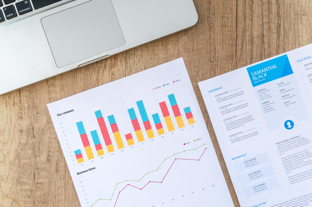 Imagen de una analitica que ayude a medir tu estrategia de marketing