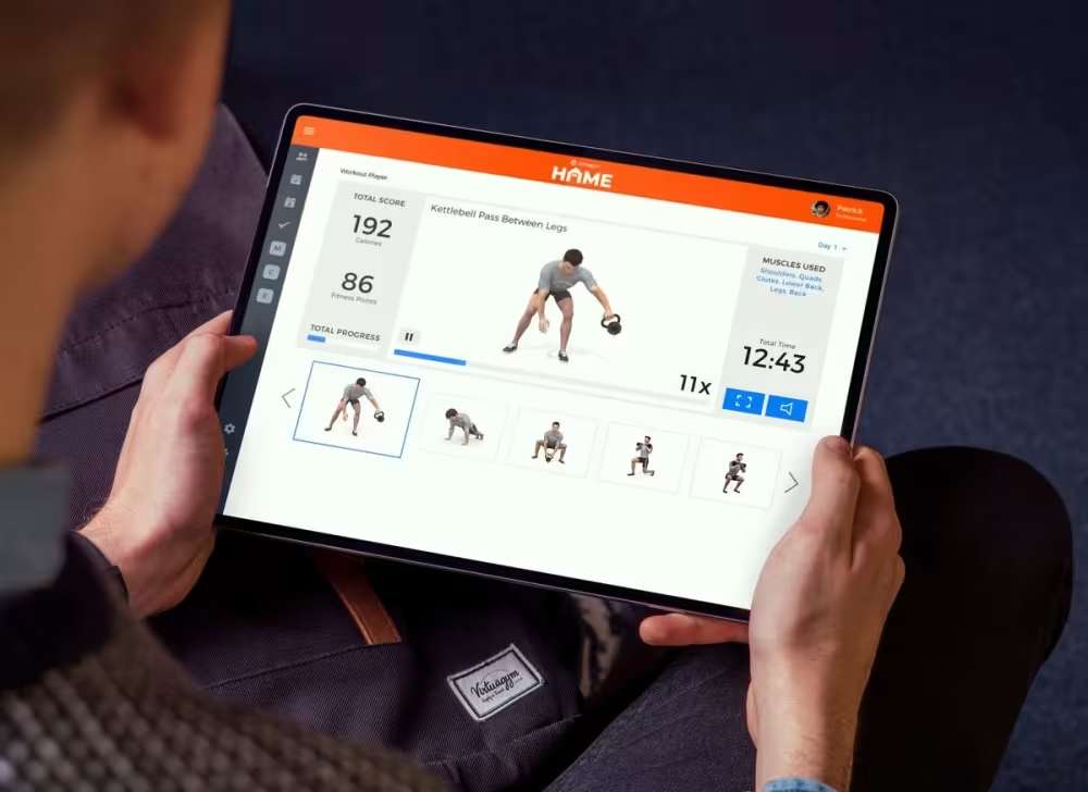 atletas usando inteligencia artificial ia para crear planes de entrenamiento personalizado basados en datos fitness
