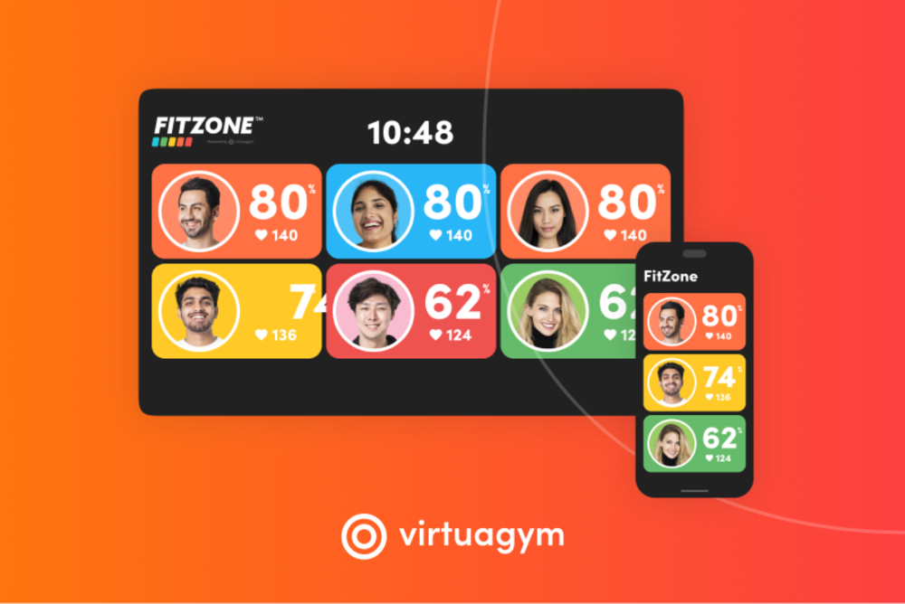 Overview of Virtuagym app with integrations with wearables