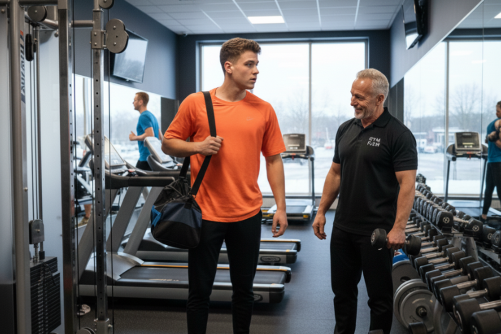 de onzekere januari starter in de sportschool