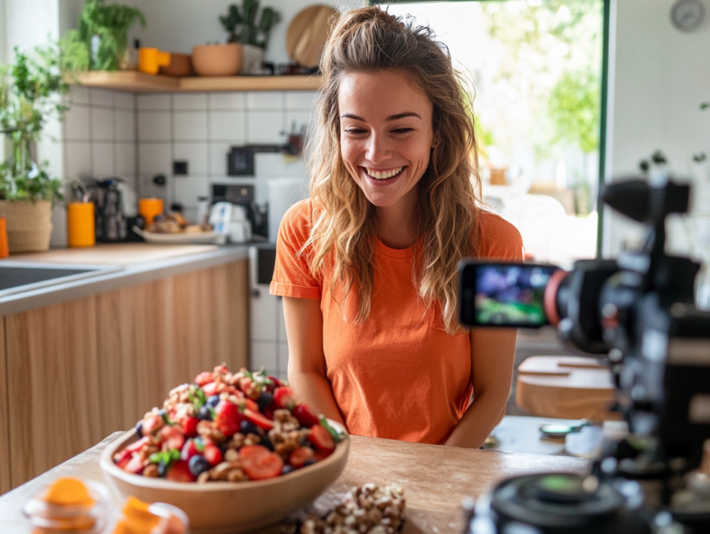 Hacer publicaciones sobre nutrición para tus clientes