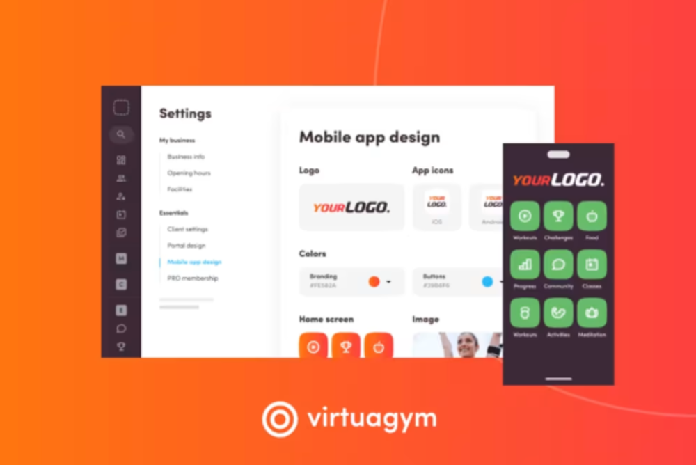 App de entrenamiento personalizada Virtuagym