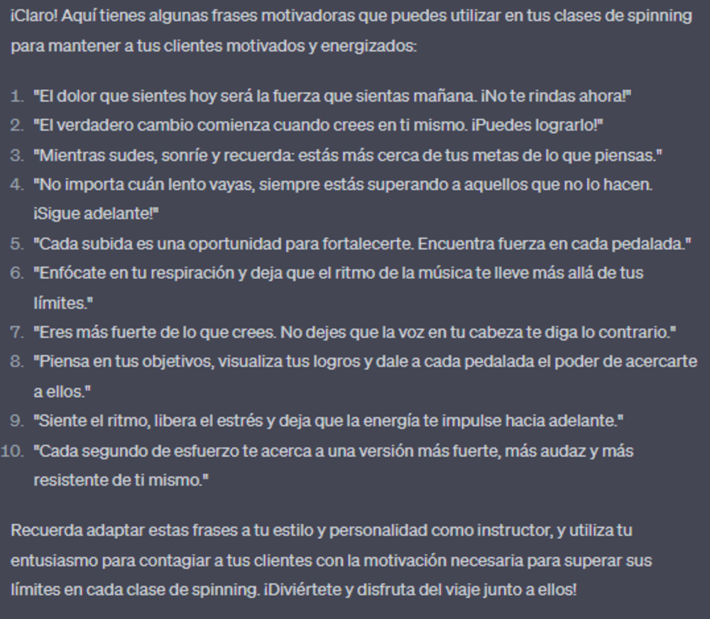Ejemplo de como funciona chatgpt