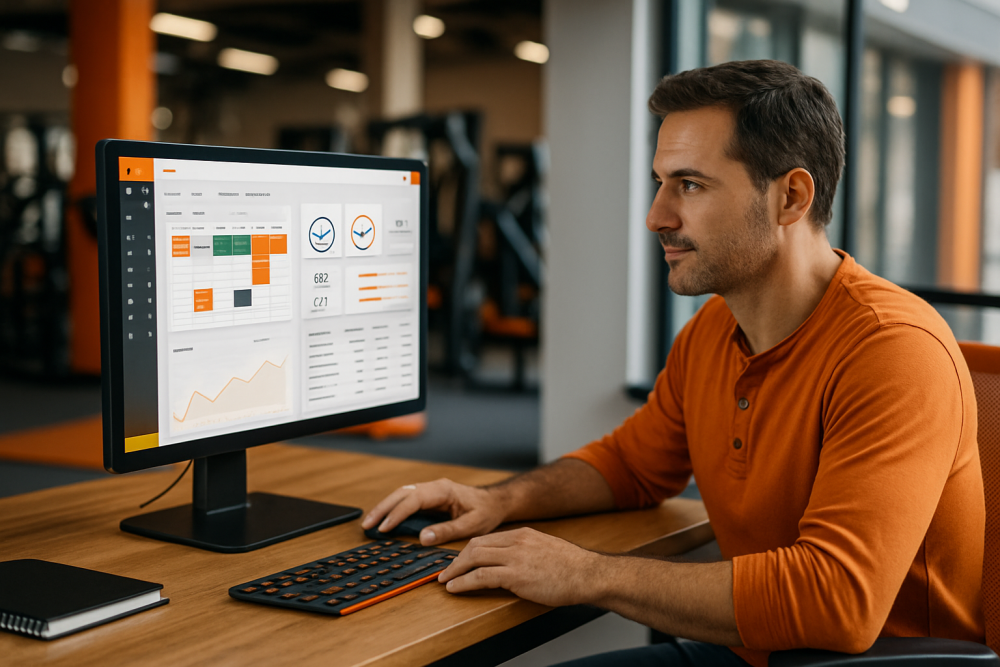 Centros y estudios de fitness usando programas de gestión para gimnasios