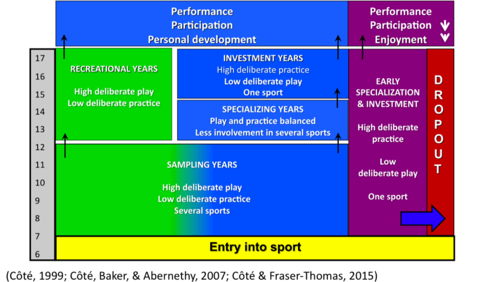 Developmental Model of Sport Participation . Adapted from Côté et al. (2007).
