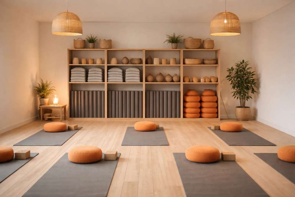 Equipa tu centro de YogaOne con materiales positivos para el medio ambiente