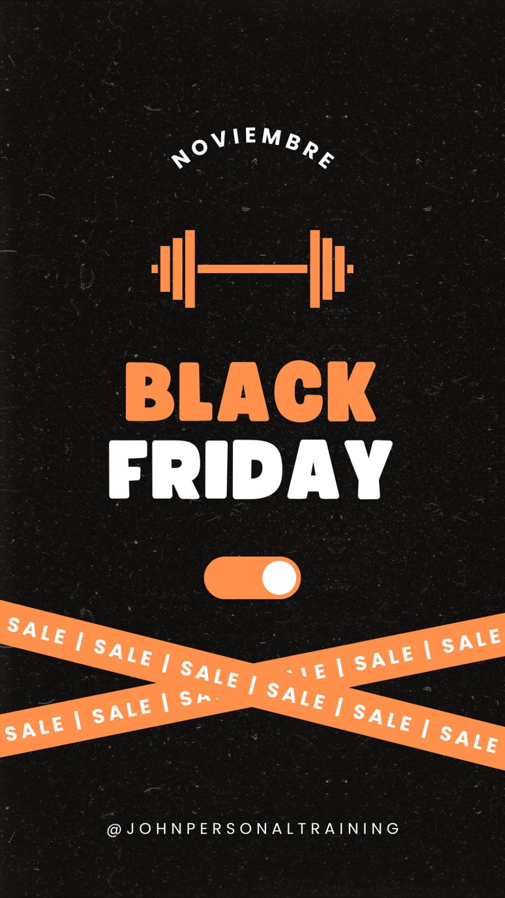 Anuncio en Facebook de una campaña de Black Friday