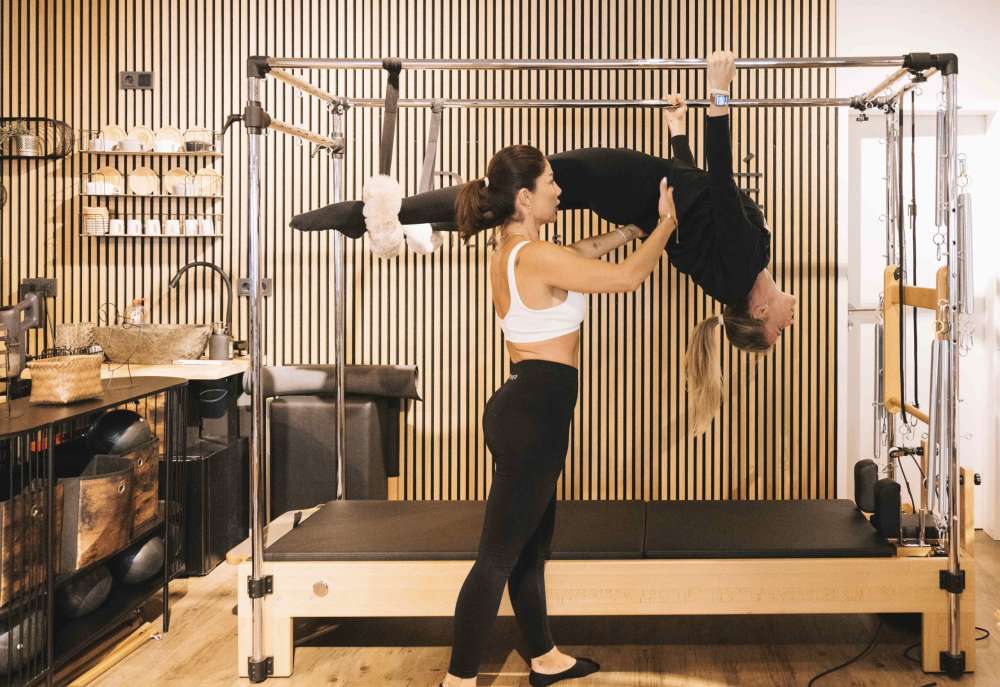 Purité Pilates bedeutet auch eine persönliche Begleitung beim Trainieren