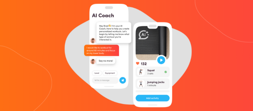 Image of Virtuagym MAX AI Coach, the future of personal trainer powered with AI