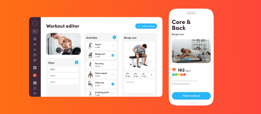 Increasing client retention with a fitness challenge