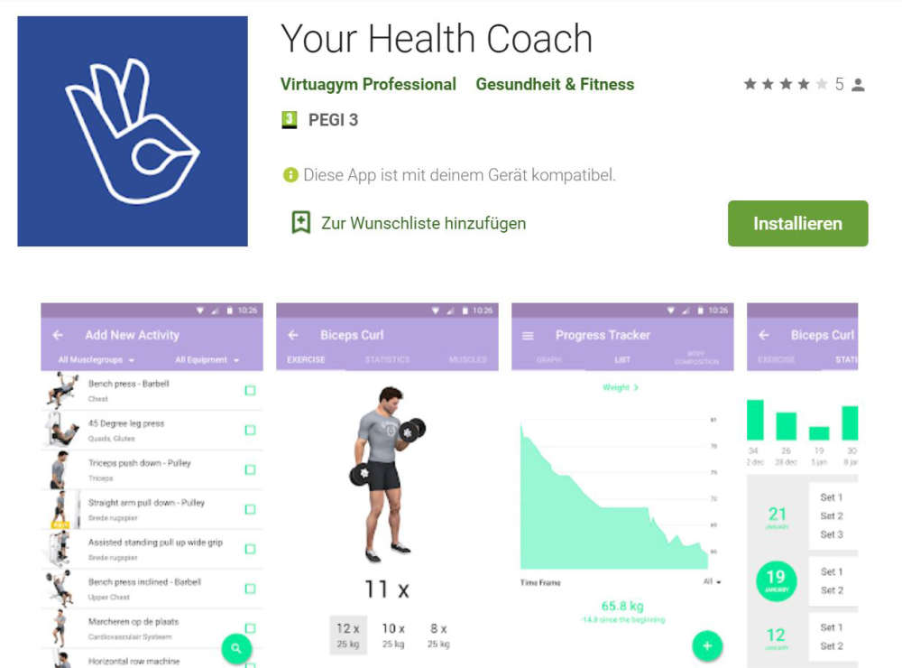 Your-Health-Coach-Google-PlayStore-App