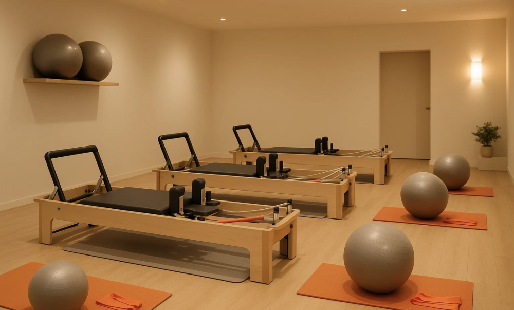 En España hay gran diversidad de marcas y empresas como Pilates10, con variedad para toda la población