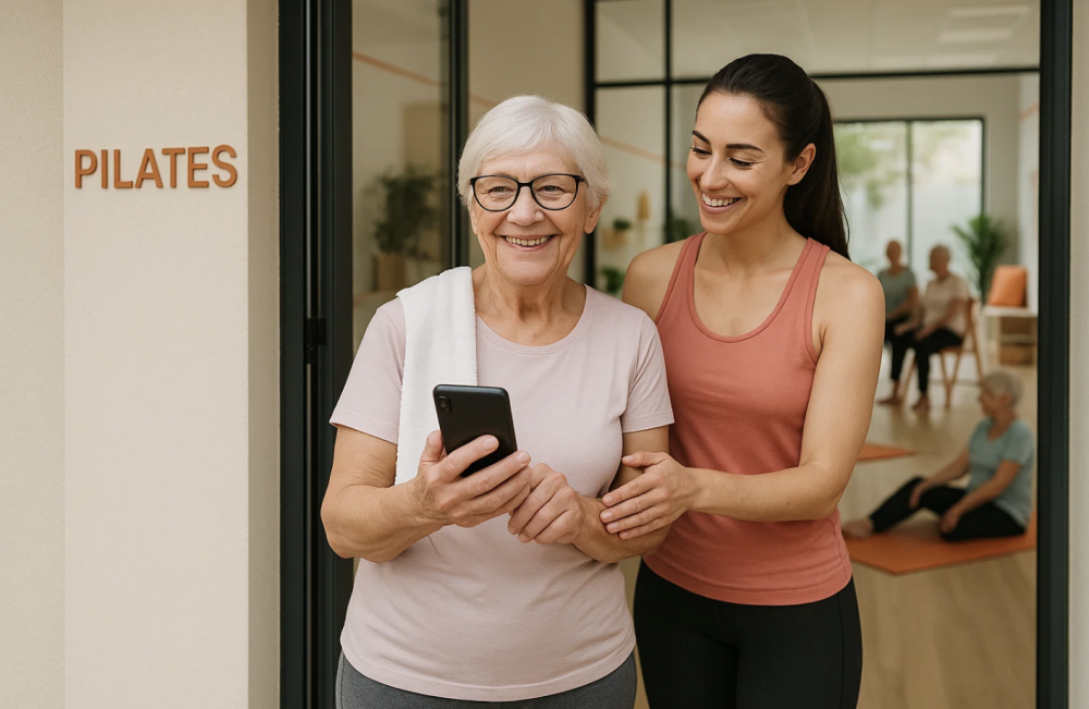 Los beneficios de Pilates para adultos mayores van mas allá de las articulaciones, postura o músculos