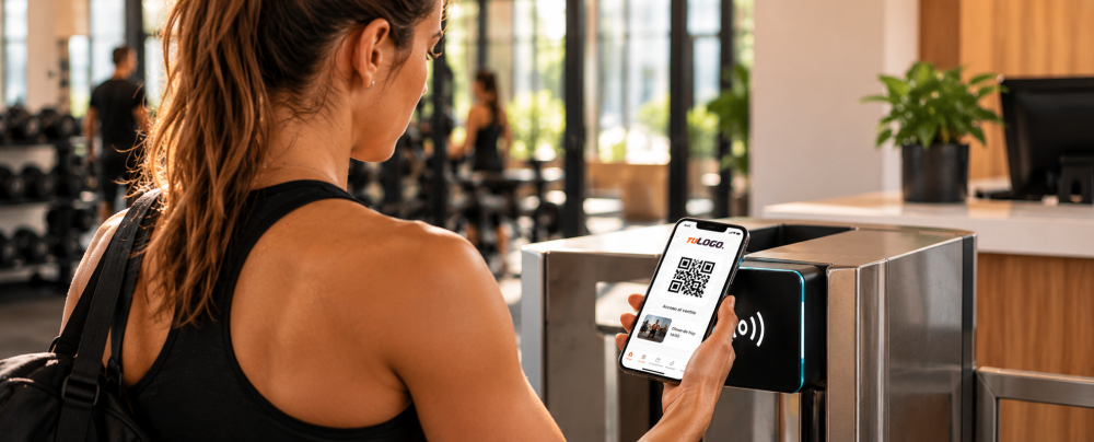 Aplicación personalizable para negocio fitness
