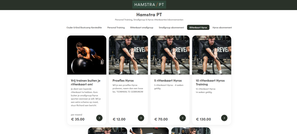 Hamstra PT screenshot