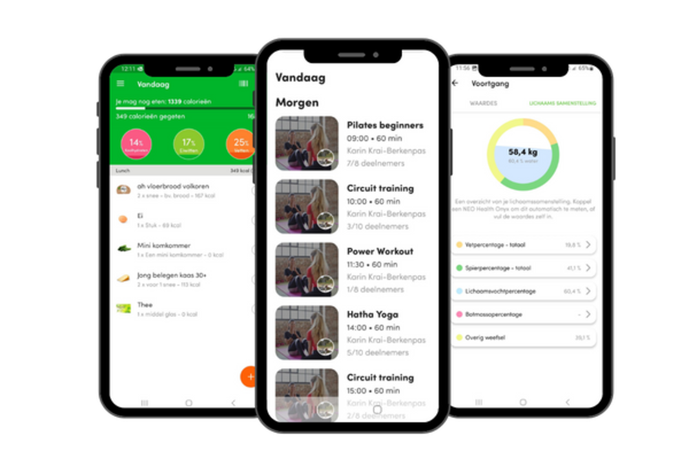 screenshot centra plaza app Virtuagym