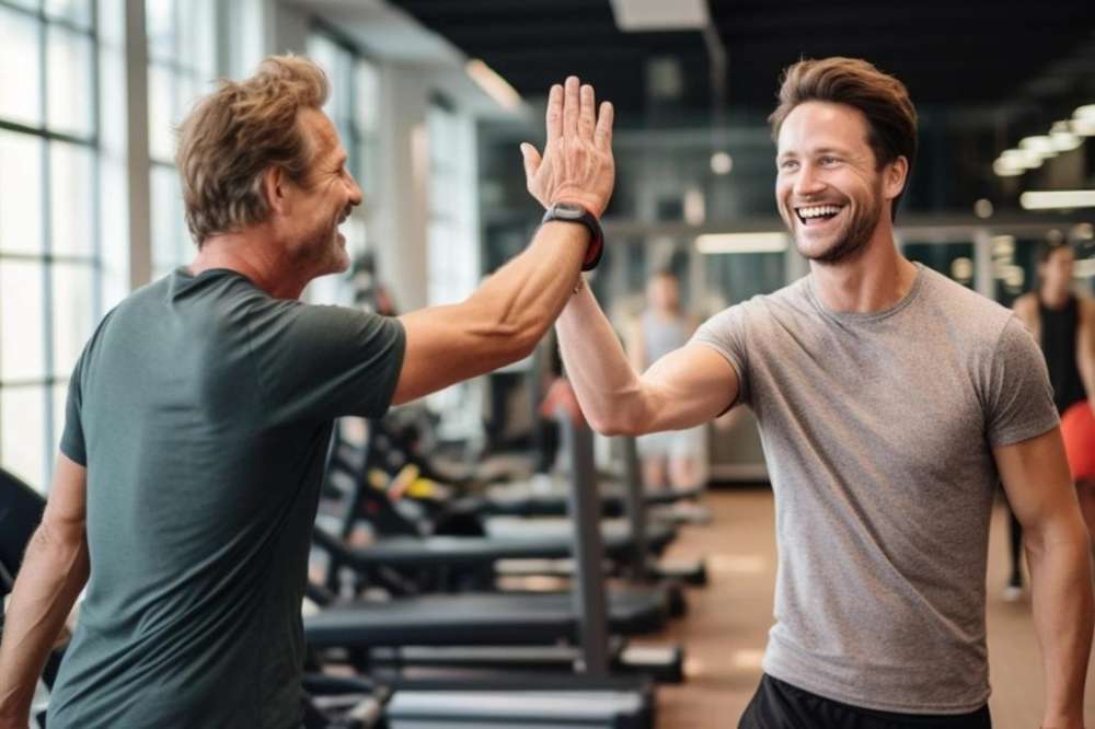 fitnessstudio trainer