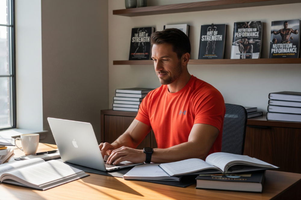 Word een fitness auteur en schrijver