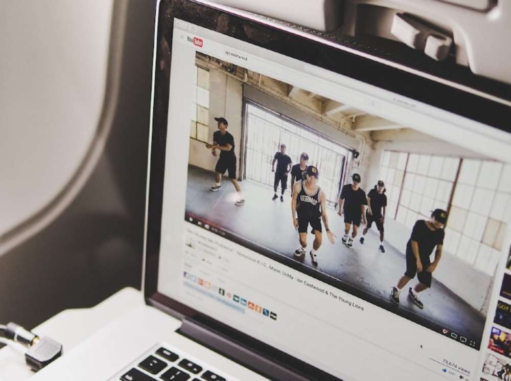 Tanzvideos auf sozialen Plattformen