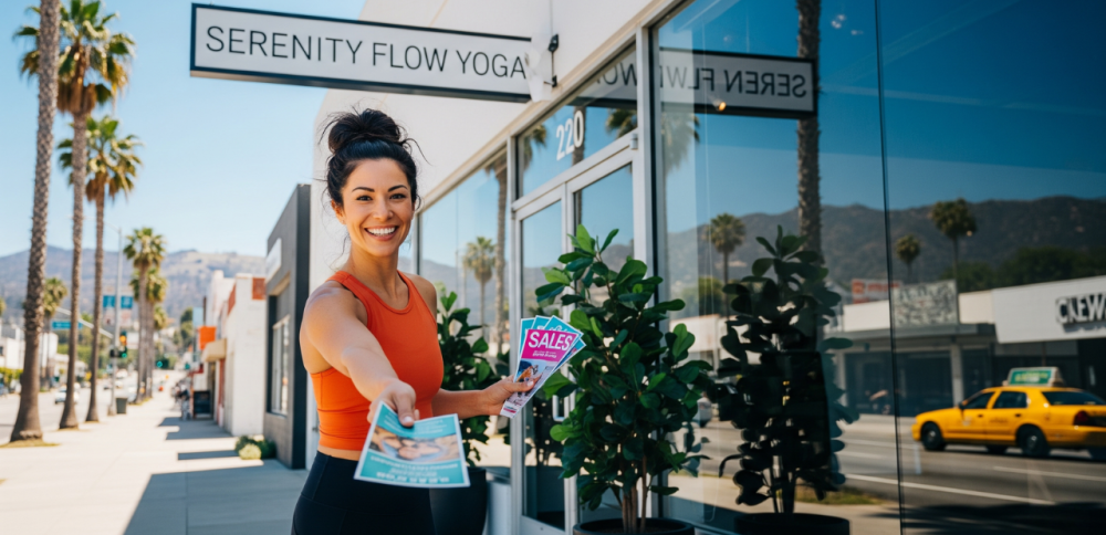 a marketing strategy is key in a your business plan template for a yoga business
