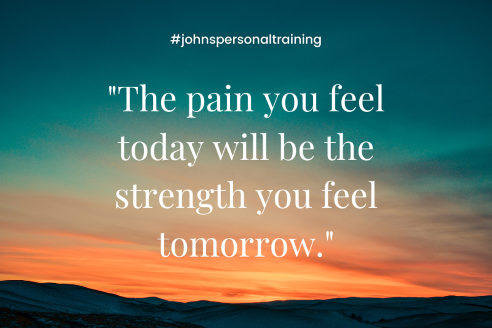 A picture of a sunset with a quote on it