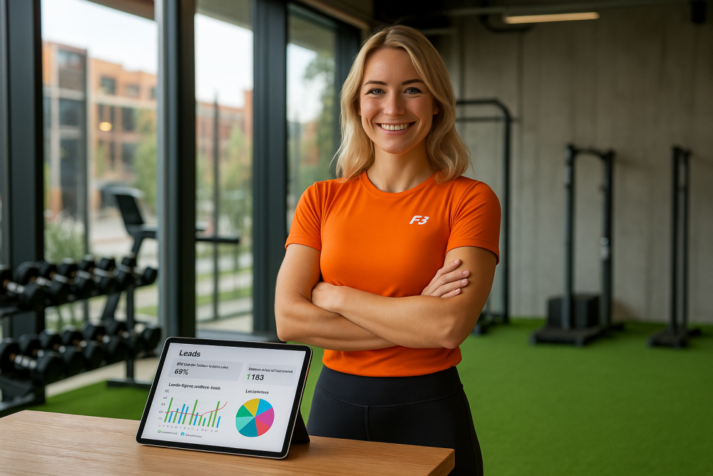 A gym owner finds the work life balance using a time tracking software