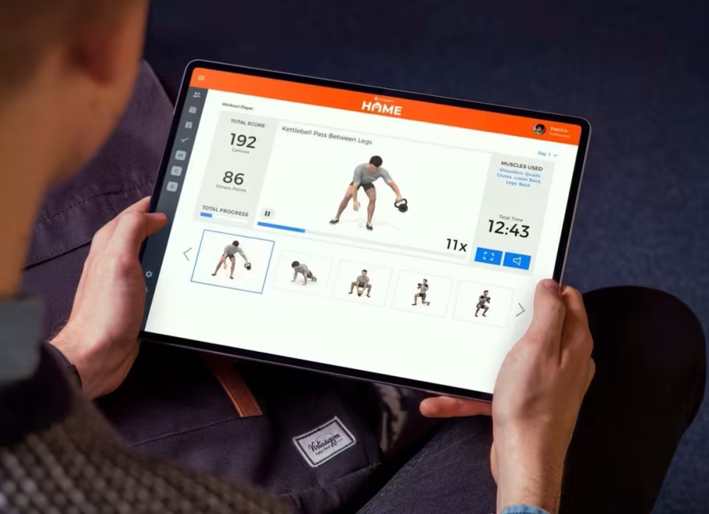 Virtuagym’s portal screenshot: all in one fitness solution for a gym