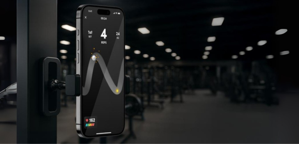 Virtuagym Connect used in an exercise