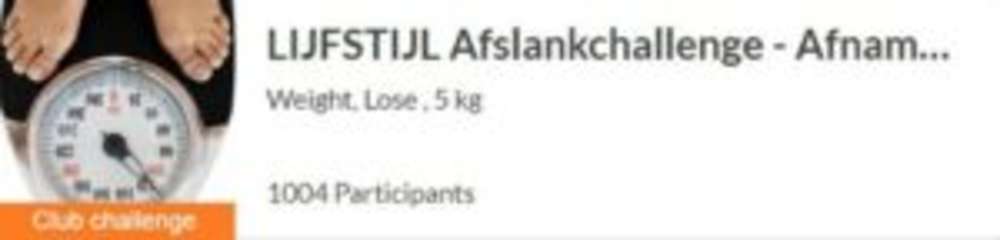 challenge personal trainer