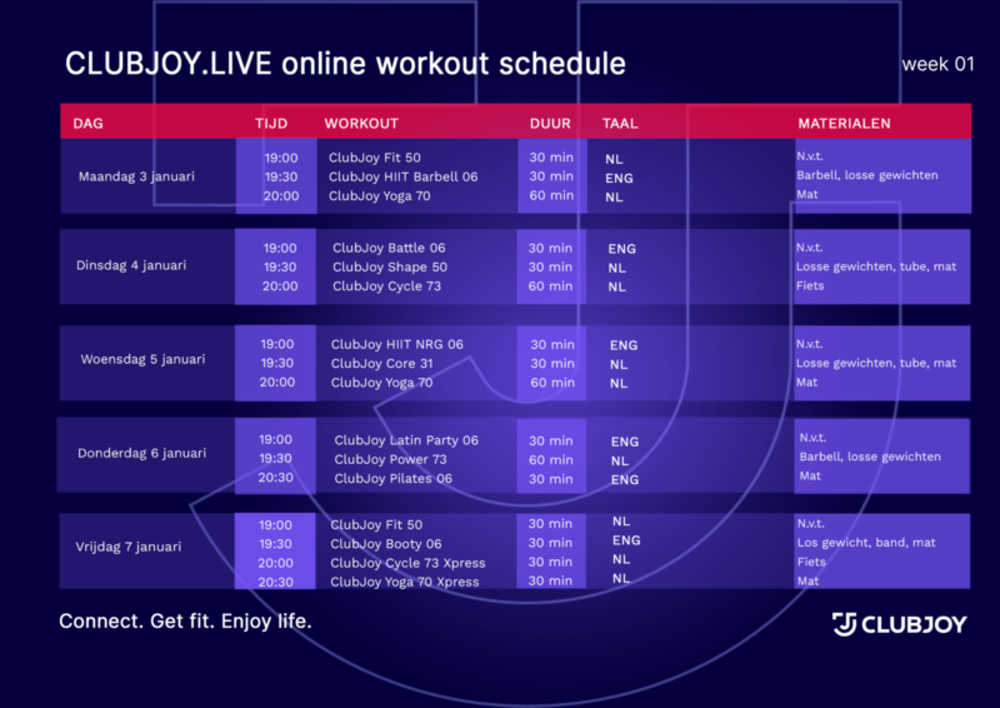 promoten van video work-outs