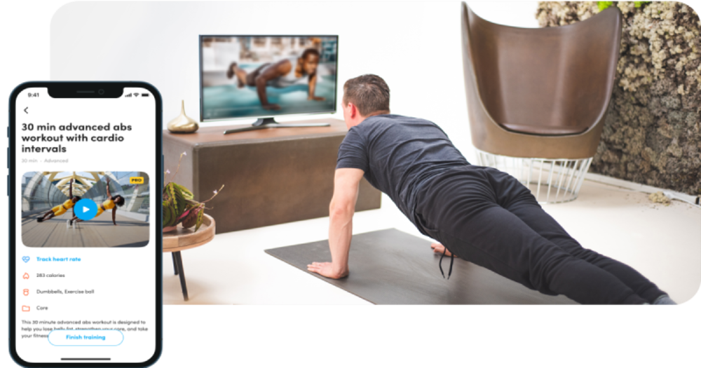 Gebruik video work-outs om je hybride fitnessaanbod te vergroten