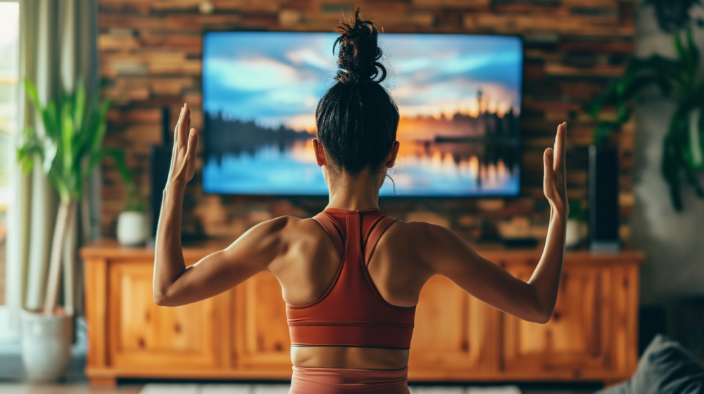 home workout fitness experience