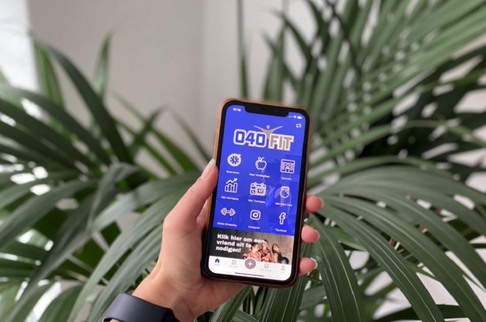 gepersonaliseerde fitness app van 040 sportschool