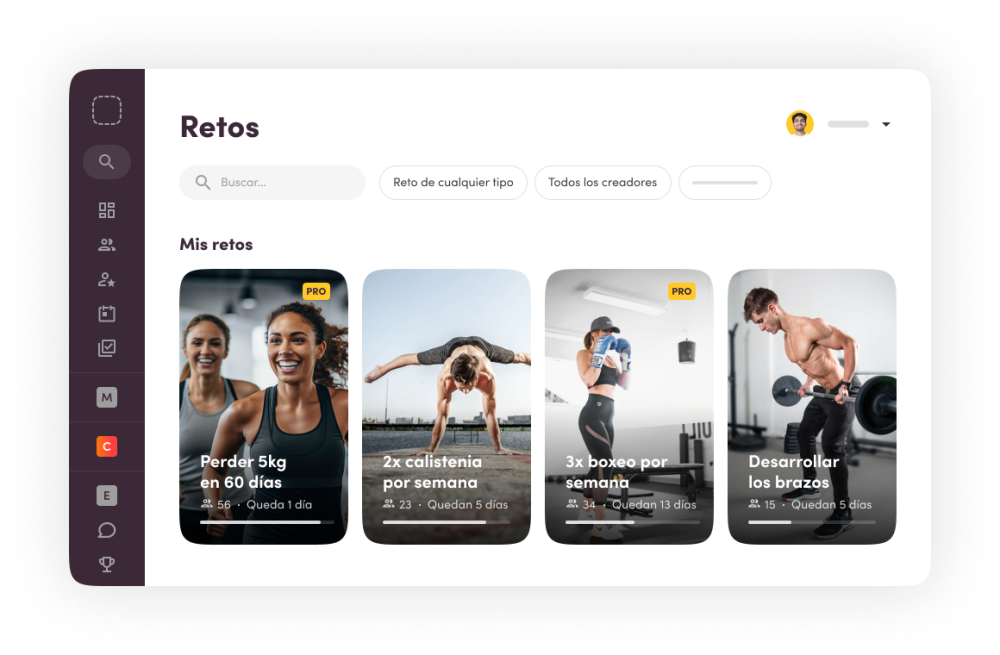 Desafíos y retos del  software para gimnasios y estudios