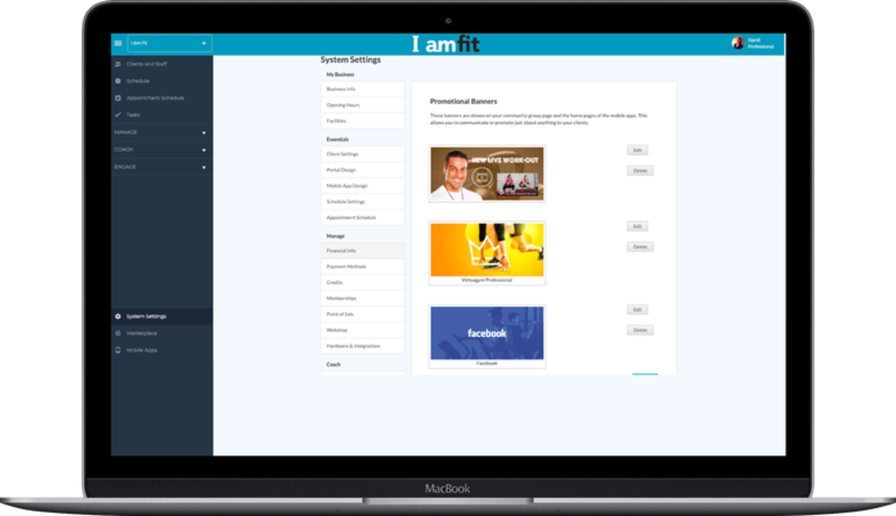 home banner virtuagym