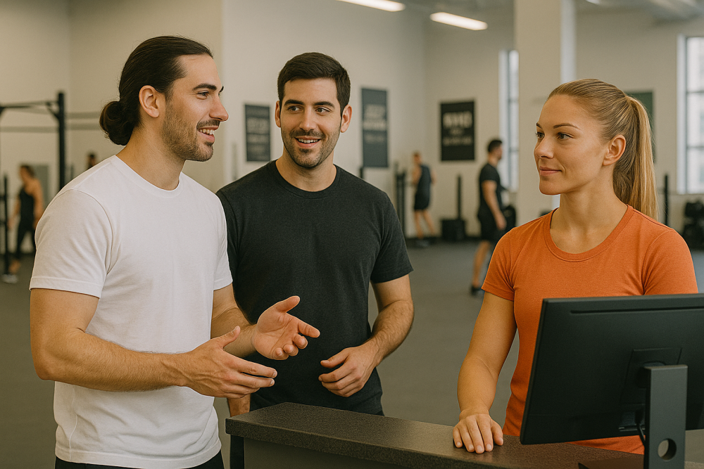 referral friends for retaining members in a fitness center