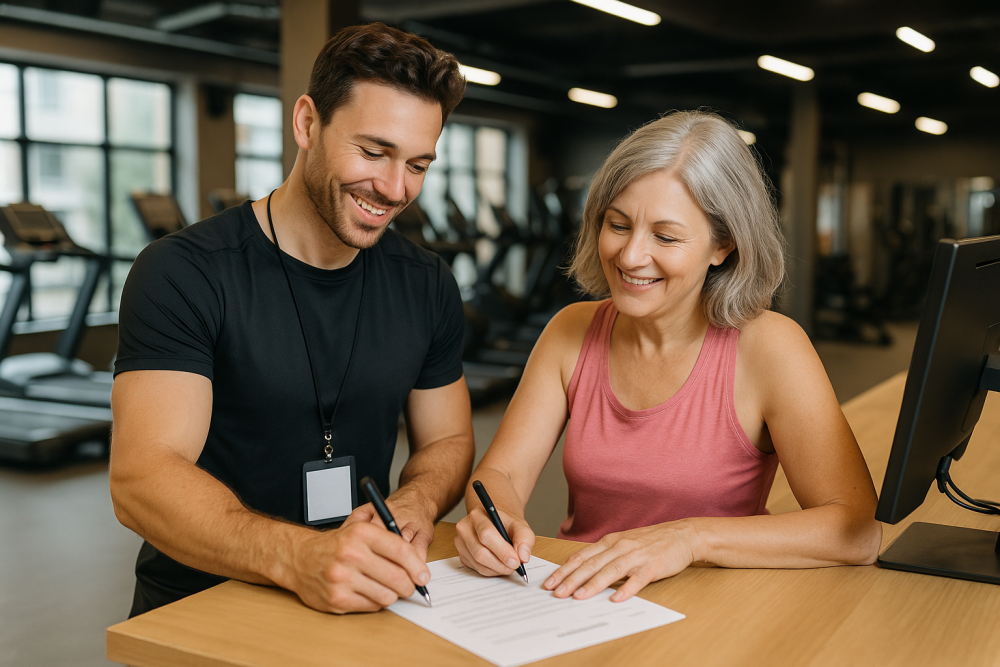 satisfied members telling their success stories