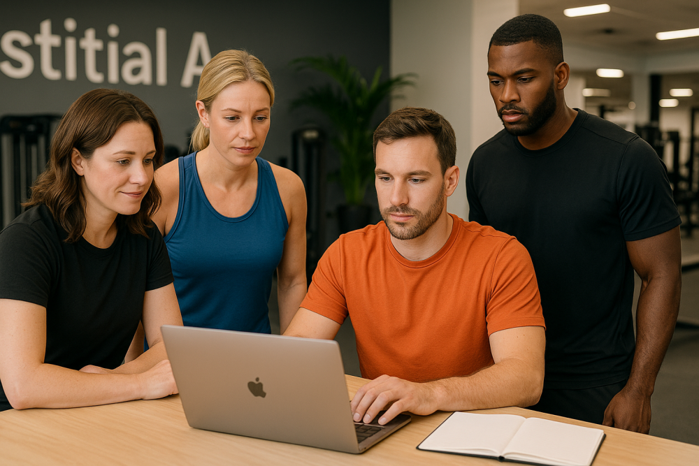 test je fitness software