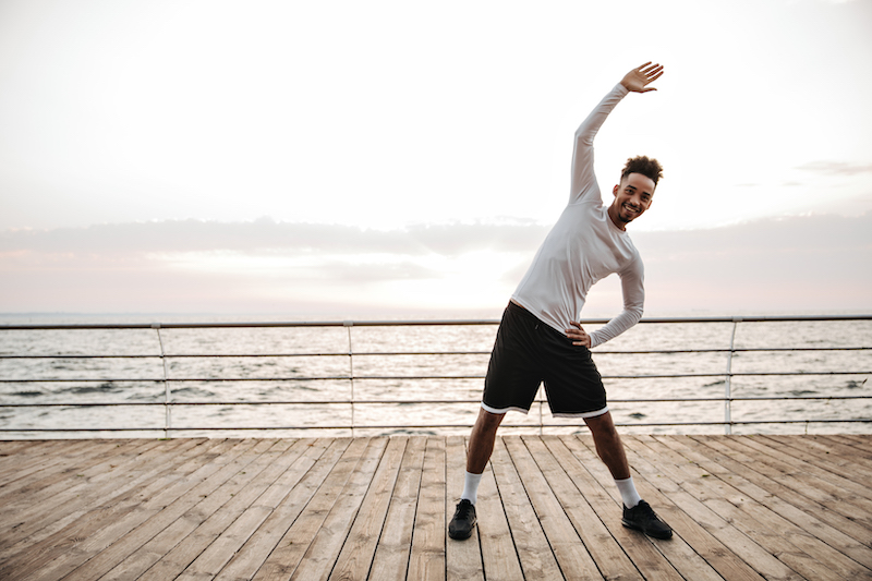 entraînement sportif en plein air