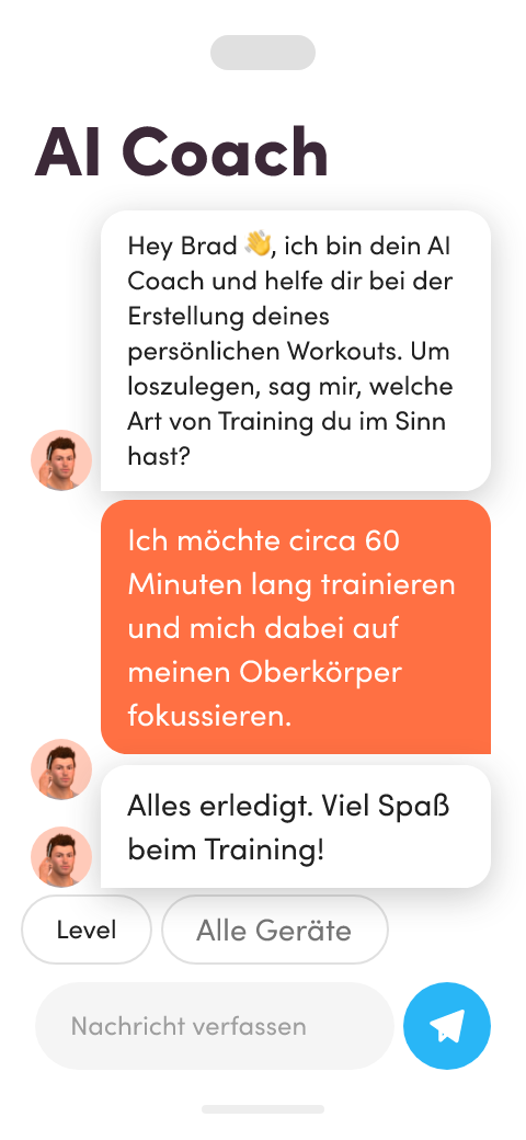 ai coach chat